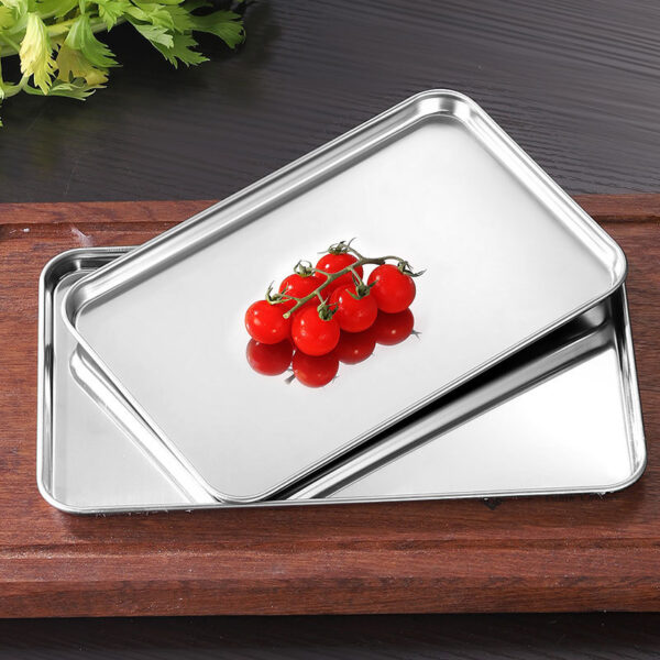 Plain Stainless Rectangular tray