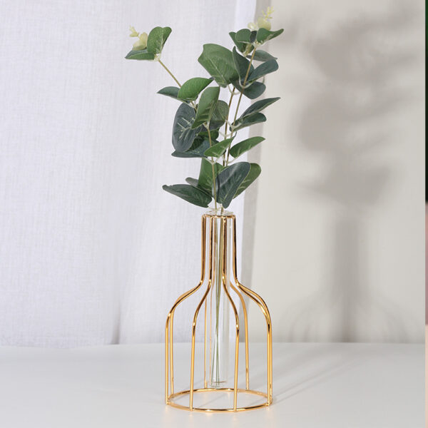 Nordic Iron Tube Vase - Image 2