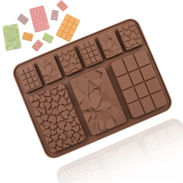 Multiple chocolate bar mold - Image 2