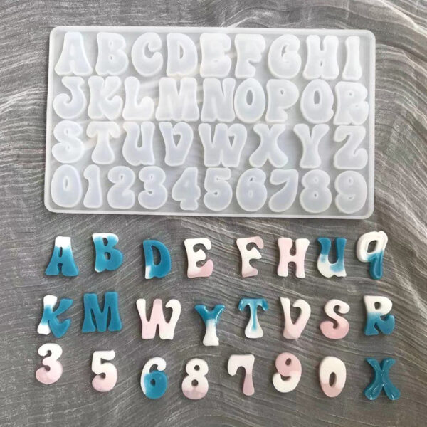 Strange Alphabet Number Mold