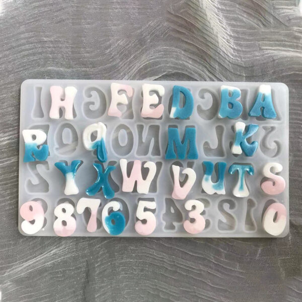 Strange Alphabet Number Mold - Image 2